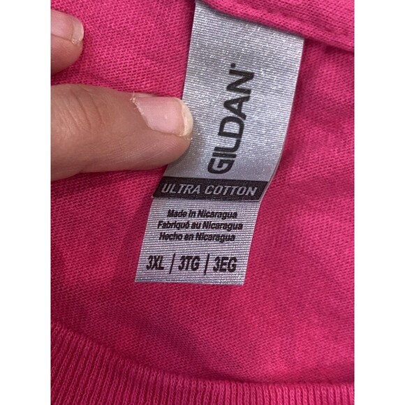 Vintage US Navy Blue Angels Pink Size 3XL Gildan Ultra Cotton - Picture 3 of 7
